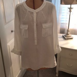 Button placket top